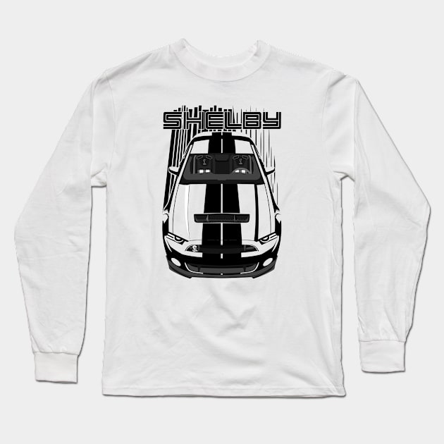 Shelby GT500 S197 - Dark Transparent/Multi Color Long Sleeve T-Shirt by V8social